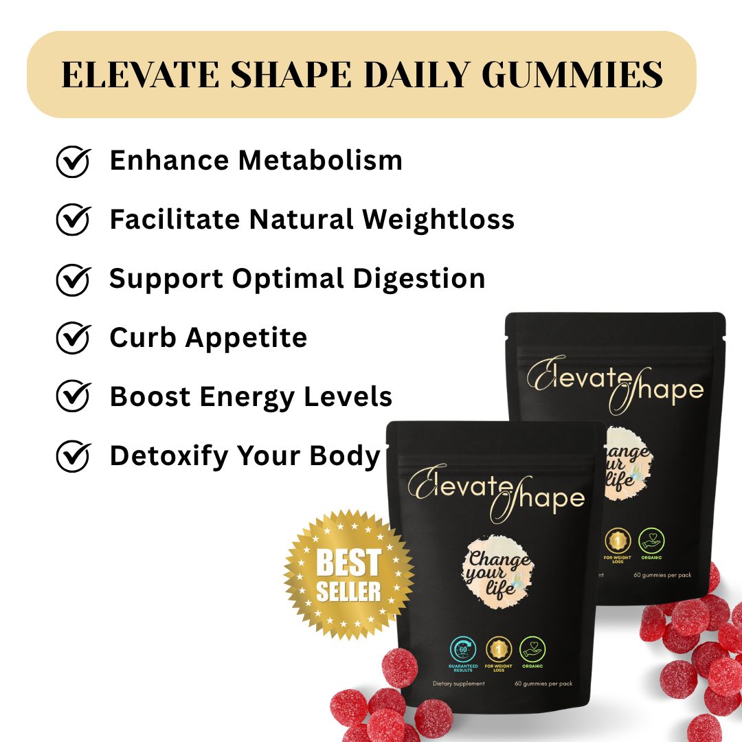 Elevate Shape - Weight Loss Gummies (2 packs)